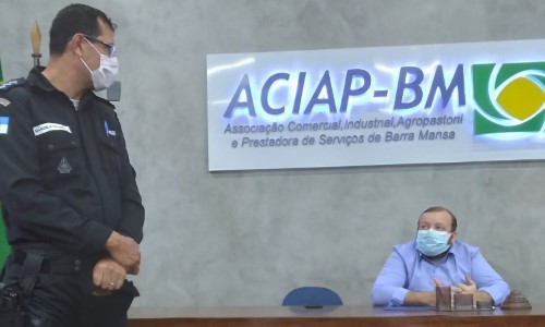 Segurança Pública: Aciap-BM recebe representantes do 28° BPM